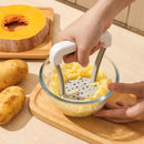 Espremedor Manual de Batatas Durável, Triturador de Vegetais para Cozinha com Cabo Antiderrapante, Espremedor de Frutas, Utensílios de Cozinha .