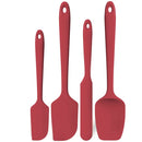 Conjunto de acrílico de silicone de cozinha, raspador de silicone flexível de alta temperatura de 600of com alça aprimorada para cozinhar mistura assar por agitação