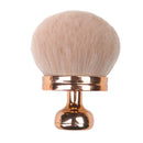 Pincel de maquiagem corporal extra grande para auto-abronzeador, bronzer de maquiagem de pernas em forma oval pincel kabuki impecável pincel de base kabuki
