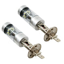 2pcs H1 Led Car CSP LED Fog Headlight Bulbs 3000K 6000K White 12000K