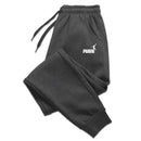 2025 Men's trousers for autumn and winter, men's casual pants, fashionable soft sportswear pants, jogging sports logo print