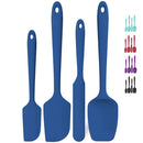 Conjunto de acrílico de silicone de cozinha, raspador de silicone flexível de alta temperatura de 600of com alça aprimorada para cozinhar mistura assar por agitação